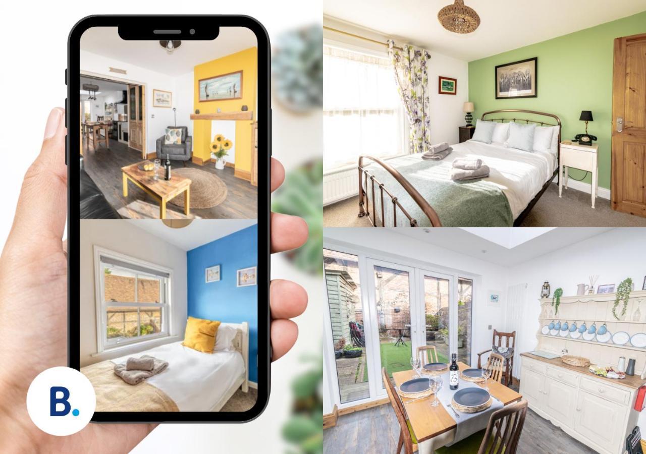 Stylish 2 Bedrooms Cosy & Bright Cottage, Pet Friendly, Sleeps 5, Titchfield Village - Summer Special Offer!! - By Blue Puffin Stays מראה חיצוני תמונה